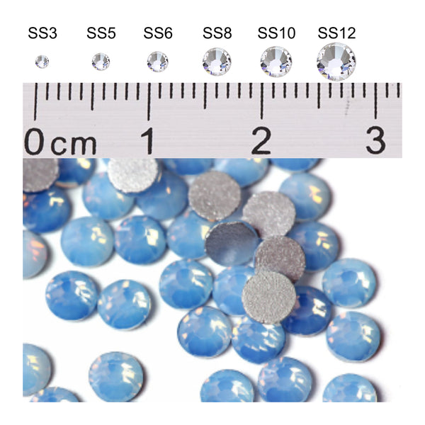 Opal Blue Crystals SALON MIX 500pcs