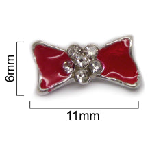 Jewel - Red Bow (2pc)