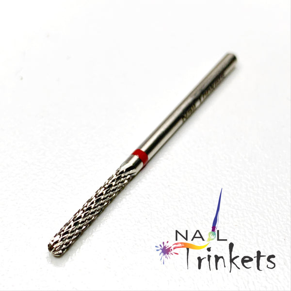 Cuticle Line SILVER Carbide Product - Red